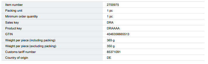Commercial data 10