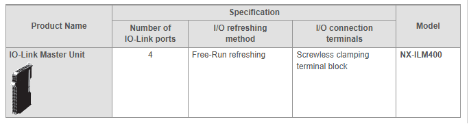 IO Link Master Unit