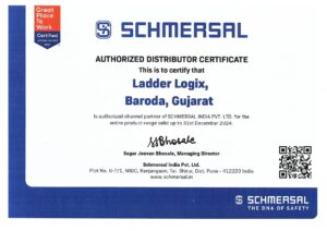 SCHMERSAL AUTHORIZED CERTIFICATE 2024 page 0001