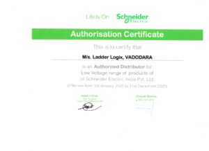 SCHNEIDER AUTHORIZED CERTIFICATE 2025 page 0001