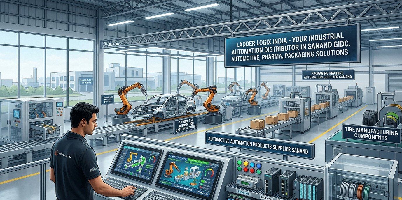 Industrial Automation Distributor in Sanand | Ladder Logix
